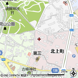 福島県須賀川市北上町137周辺の地図