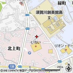 福島県須賀川市北上町61-2周辺の地図