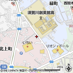 福島県須賀川市北上町67周辺の地図