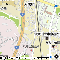 福島県須賀川市大黒町40-1周辺の地図