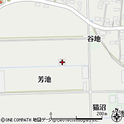 福島県須賀川市浜尾芳池177周辺の地図