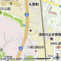 福島県須賀川市大黒町38周辺の地図
