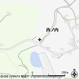 福島県須賀川市塩田（蝦夷塚）周辺の地図