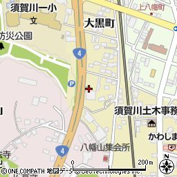 福島県須賀川市大黒町135周辺の地図