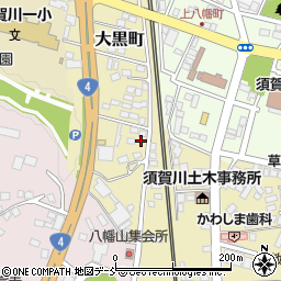 福島県須賀川市大黒町139周辺の地図