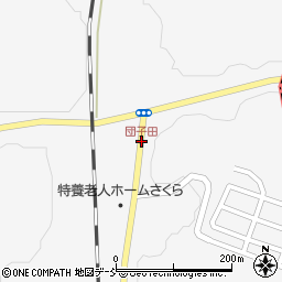 団子田周辺の地図