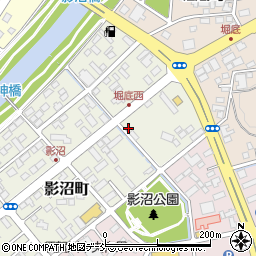 北辰通商須賀川周辺の地図