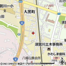 福島県須賀川市大黒町138周辺の地図