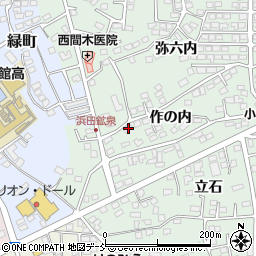 福島県須賀川市和田作の内82周辺の地図
