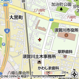 セブンイレブン須賀川警察署前店周辺の地図