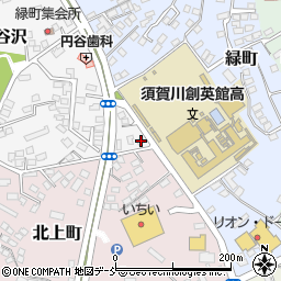 福島県須賀川市栗谷沢126周辺の地図