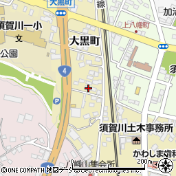 福島県須賀川市大黒町130周辺の地図