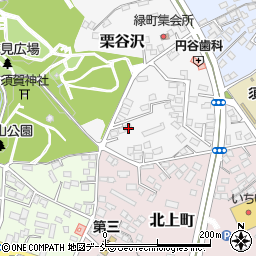 福島県須賀川市栗谷沢113周辺の地図