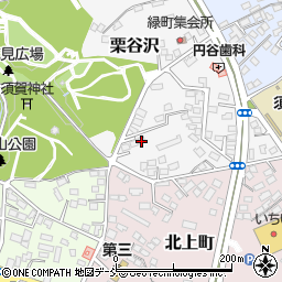 福島県須賀川市栗谷沢113周辺の地図