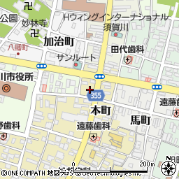 大東銀行須賀川本町 ＡＴＭ周辺の地図