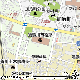 福島地方法務局須賀川証明サービスセンター周辺の地図