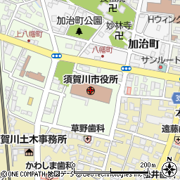 社会福祉法人須賀川市社会福祉協議会周辺の地図