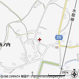 福島県須賀川市塩田東西ノ内39周辺の地図