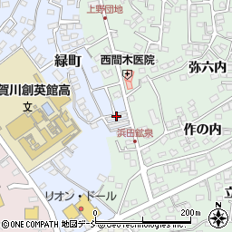 市営上野団地周辺の地図