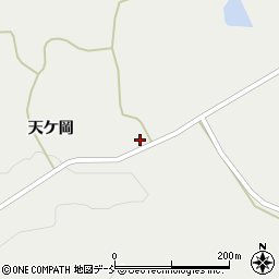 福島県須賀川市小倉天ケ岡周辺の地図
