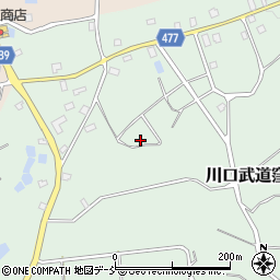 新潟県長岡市川口武道窪周辺の地図
