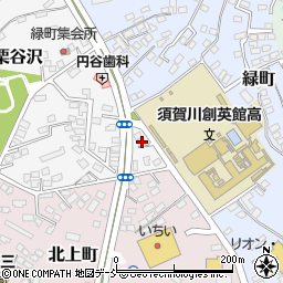 福島県須賀川市栗谷沢109-3周辺の地図