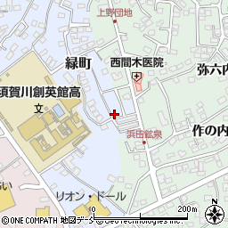 福島県須賀川市緑町93-31周辺の地図