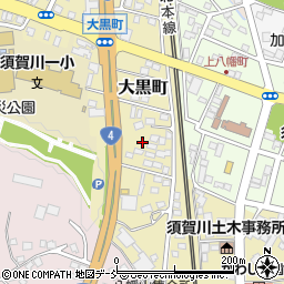 福島県須賀川市大黒町125周辺の地図