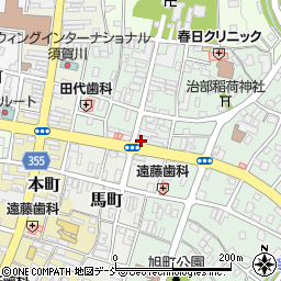 須賀川信販周辺の地図