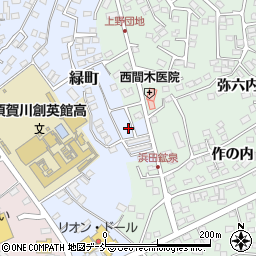 福島県須賀川市緑町93-27周辺の地図