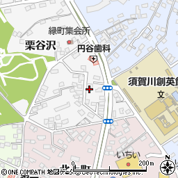 福島県須賀川市栗谷沢101-23周辺の地図