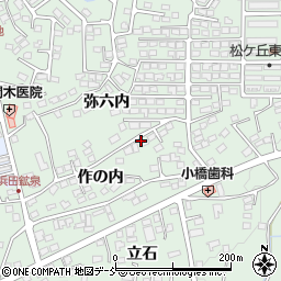 福島県須賀川市和田作の内54周辺の地図