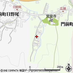 石川県輪島市門前町広瀬（ホ）周辺の地図