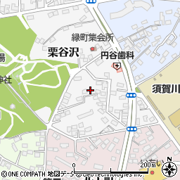 福島県須賀川市栗谷沢104-13周辺の地図