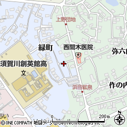 福島県須賀川市緑町93-30周辺の地図