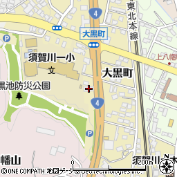 福島県須賀川市大黒町102周辺の地図