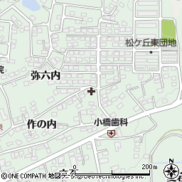 福島県須賀川市和田作の内52周辺の地図
