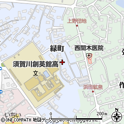 福島県須賀川市緑町92-6周辺の地図