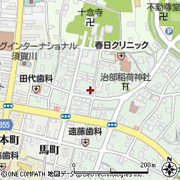 福島県須賀川市東町97周辺の地図