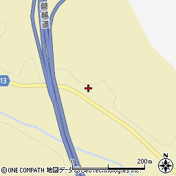 福島県田村郡小野町皮籠石糀内周辺の地図