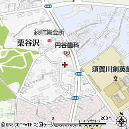 福島県須賀川市栗谷沢101-13周辺の地図