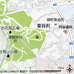 福島県須賀川市栗谷沢94-1周辺の地図