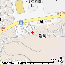 福島県須賀川市岩崎79周辺の地図