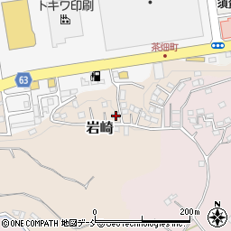 福島県須賀川市岩崎111周辺の地図