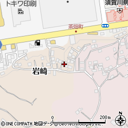 福島県須賀川市岩崎137周辺の地図