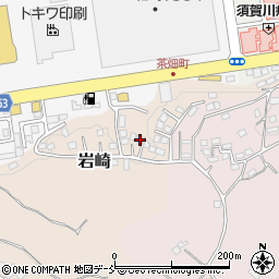 福島県須賀川市岩崎138周辺の地図