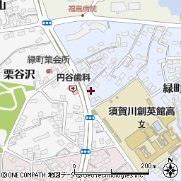 福島県須賀川市緑町38-5周辺の地図