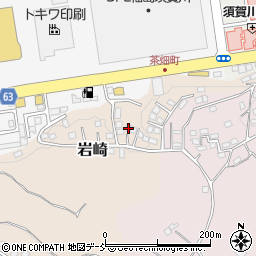 福島県須賀川市岩崎133周辺の地図