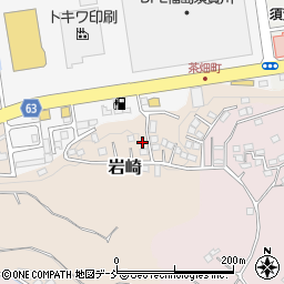 福島県須賀川市岩崎113周辺の地図