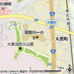 福島県須賀川市大黒町100周辺の地図